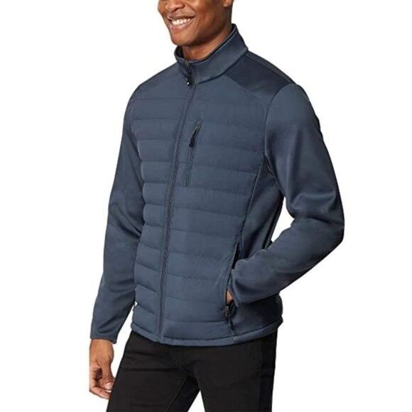 32 Degree HEAT Jacket Size XXL Quilted Slate Blue NWOT - Picture 3 of 14